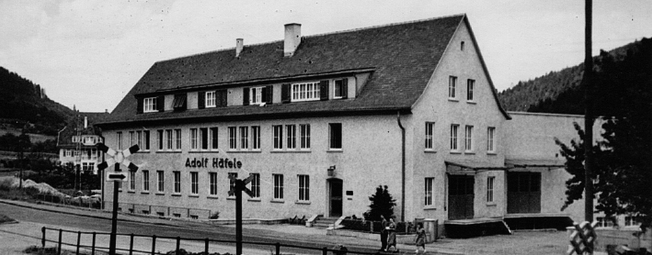 Budova firmy Häfele na adrese Freudenstädter Straße 70 v Nagoldu