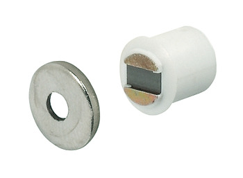 Magnetická záskočka,přídržná síla 1,8 kg, pro vrtaný otvor 9 mm