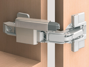 Mechanismus tlumeného zavírání pro dveře, Blumotion, pro závěs 170° (plně naložená a polonaložená montáž/oboustranná montáž)