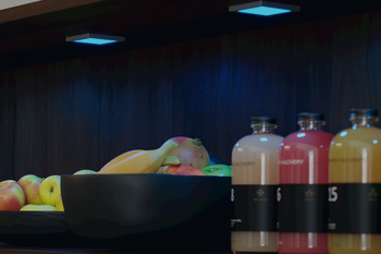 Stropní svítidlo pro povrchovou montáž, Häfele Loox5 LED 3081, 24 V, 4pólové (RGB)