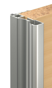 Úchytkový profil, Häfele Slido F-Handle26 A3 LED, hliník, pro posuvné dveře