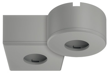 Krytka pro zespoda montované svítidlo, pro Häfele Loox5 modul svítidla, vrtaný otvor Ø 26 mm