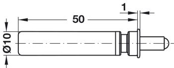 Mechanismus tlumení pro dveře, Smove, pro montáž na horní panel nebo základní panel korpusu