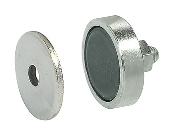 Magnetická záskočka, tah 3,0 kg, závit M5, pro kovové korpusy