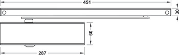 Horní dveřní zavírače, TS 5000 L ECline, EN 3-5, Geze