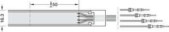 Osvětlovací LED páska s PUR zapouzdřením, LED 1160, 24 V, 4pólové (RGB), 120 LED/m, 28,8 W/m, IP67