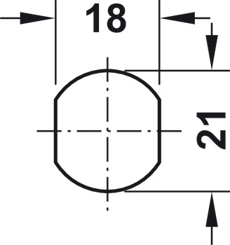 jazýčkový zámek, S vložkou s pinovými stavítky, uchycení maticí, tloušťka dveří ≤15 mm, individuální uzamykací systém HK/GHK
