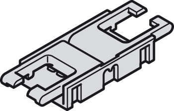 Klip konektor, pro Häfele Loox5 osvětlovací LED pásku, 10 mm, 4pólový (RGB)