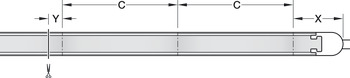 Osvětlovací LED páska s PUR zapouzdřením, LED 1159, 24 V, 2pólové (jednobarevné), 10 W/m, IP67