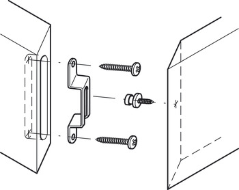 Spojovací šrouby, Modular, pro dvojitou montáž do dřeva