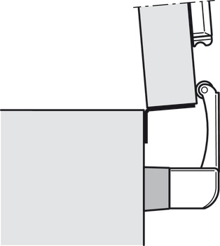 Distanční podložka, pro tloušťky výklopu 25–40 mm