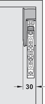 Jednotka zdvihacího mechanismu, pro výklopné kování Blum Aventos HK-Top