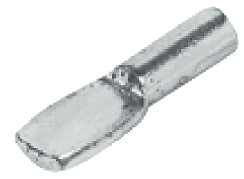 Podpěrka police, k nasunutí do vrtaného otvoru ⌀ 3 mm, ocel