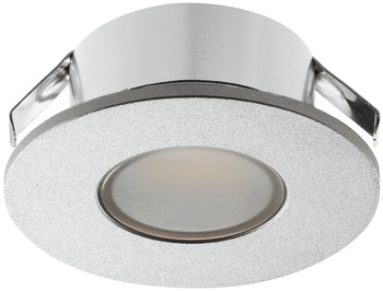 Stropní svítidlo pro zápustnou/povrchovou montáž, Häfele Loox LED 2022, 12 V, vrtaný otvor Ø 26 mm