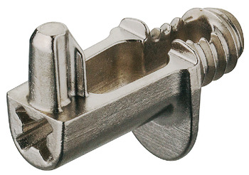 Podpěrka police, k přišroubování do vrtaného otvoru ⌀ 5 mm, zinková slitina