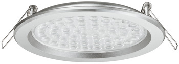 Zapuštěné svítidlo, Kulaté, LED 3002 – Loox, 4,4 W, hliník, 24 V, studená/teplá bílá