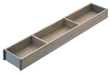 Úzký rám, Blum Legrabox Ambia Line design dřeva