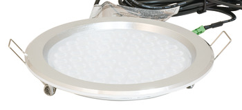 Zapuštěné svítidlo, Kulaté, LED 3002 – Loox, 4,4 W, hliník, 24 V, studená/teplá bílá