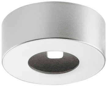 Krytka pro zespoda montované svítidlo, pro Häfele Loox a Häfele Loox5 LED, vrtaný otvor Ø 35 mm