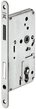 Magnetický zadlabací zámek, pro otočné dveře, profilová vložka