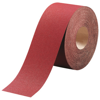 Role smirkového papíru, na tvrdé dřevo, kov, laky, melaminovou pryskyřici; Š x D: 115 mm x 50 m