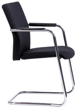 Kancelářská židle XP, P2001, čalouněný sedák a opěradlo: textilní potah