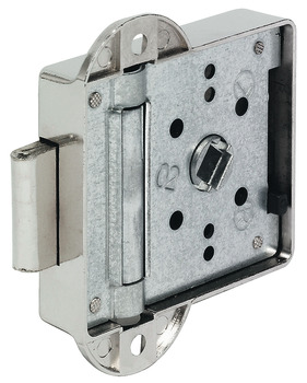 Trojcestný zámek, Häfele Standard-Nova, řešení pro povrchovou montáž, 24 mm, backset 40 mm