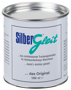 Suchý kluzný přípravek, Silbergleit®; zabraňuje zasekávání/zanášení dorazů, stolů stroje, atd.