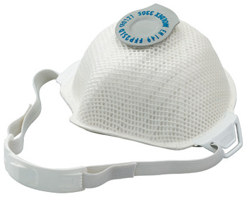 Jednorázová maska proti jemnému prachu, s ventilem, FFP2 D