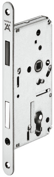 Magnetický zadlabací zámek, pro otočné dveře, profilová vložka