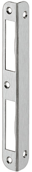 Rohový protiplech, pro falcové dveře, kulatý/hranatý, 170 mm