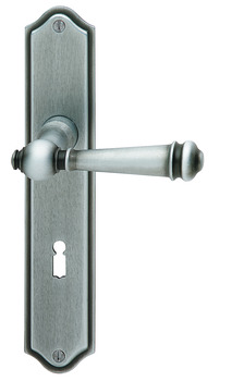 Sada dveřních klik, Ocelově/mosazně patinované, Scheitter, model 184Z/231Z