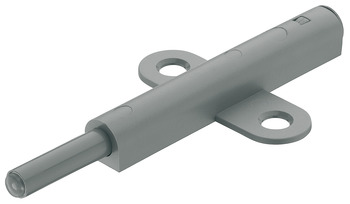 Tlačná záskočka, k přišroubování do řady vrtaných otvorů 32/37 mm, s magnetem