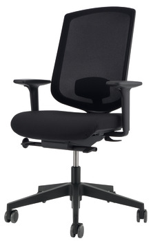 Kancelářská židle, O4001, čalounění sedáku: Textilní potah, čalounění opěradla: Síť