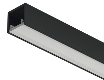 Profil pro spodní montáž, Häfele Loox5 profil 2102, pro osvětlovací LED pásky, hliník
