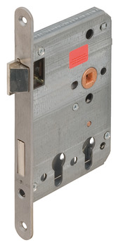 Zadlabací zámek, BMH 1015, pro otočné dveře, profilová vložka, backset 60/100 mm