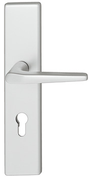Bezpečnostní dveřní kliky, hliník, A91.12 SB3-LS, dlouhý štít